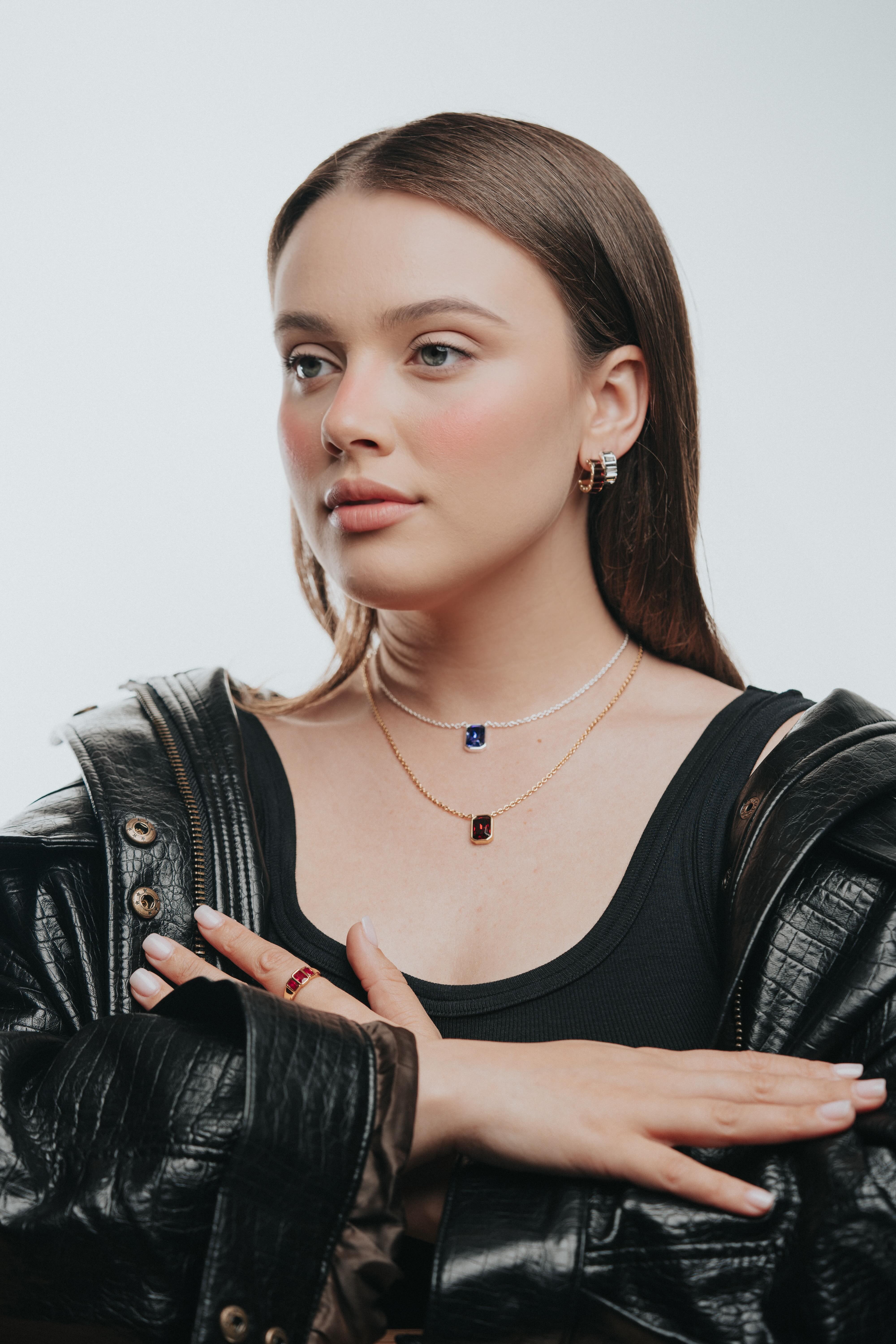 Silver She's Stunning Necklace