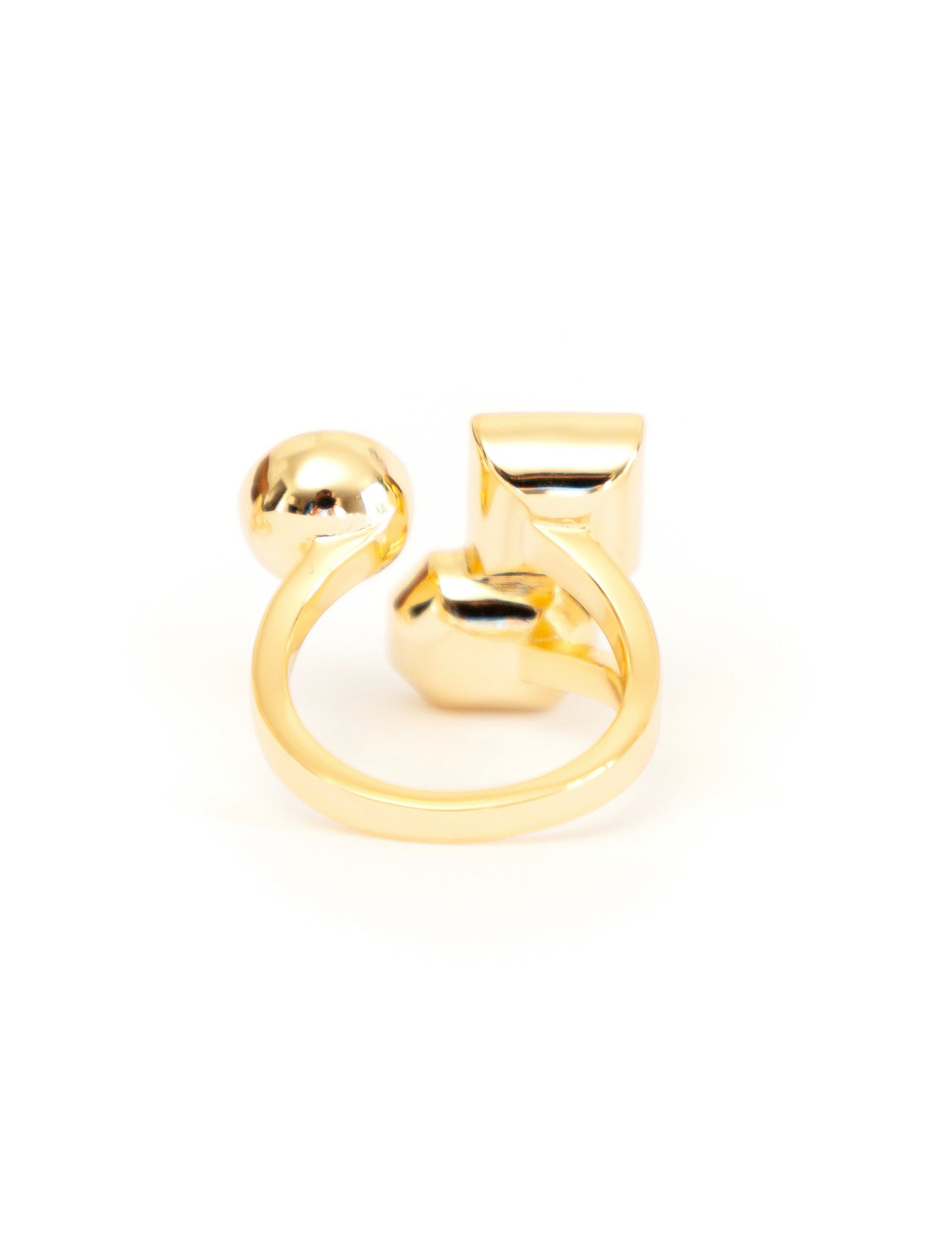 Honey Gold Adjustable Ring