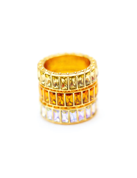Honey Eternity Ring- Sample Sale!